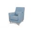 Кресло Рик цвет голубой