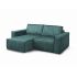 Угловой диван Тулон-6 цвет зеленый