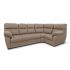 Угловой диван Монако цвет бежевый,коричневый