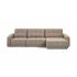 Угловой диван Джефферсон цвет бежевый,коричневый