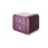 Прикроватная тумба Верона цвет сиреневый  (код 127389)