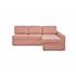 Угловой диван Бруно цвет красный,розовый  (код 423775)