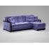 Угловой диван MOON 015 цвет синий,фиолетовый