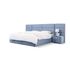 Кровать с подъемным механизмом Патриция MAX цвет синий,голубой  (код 853020)