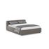 Кровать с подъёмным механизмом MOON 1007 цвет серый  (код 574469)