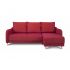 Угловой диван Бьерг цвет красный,бордовый
