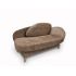 Кушетка Валетта реальное фото образца цвет коричневый