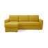 Угловой диван Лакки цвет желтый