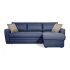 Угловой диван Лакки цвет синий