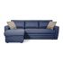 Угловой диван Лакки цвет синий
