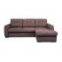 Угловой диван Айдер цвет коричневый