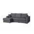 Угловой диван Неаполь-2 цвет серый