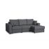 Угловой диван Неаполь-2 цвет серый