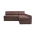 Угловой диван Бруно цвет коричневый