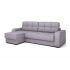 Угловой диван Кембридж цвет серый,сиреневый
