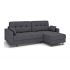 Угловой диван Орлеан цвет серый