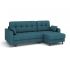 Угловой диван Орлеан цвет зеленый,бирюза