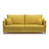 Диван Фьорд цвет желтый