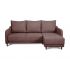 Угловой диван Бьерг цвет коричневый