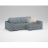 Угловой диван MOON 007 цвет серый
