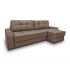 Угловой диван Кембридж цвет коричневый