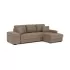 Угловой диван MOON 107 цвет бежевый,коричневый