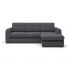 Угловой диван Айдер цвет серый