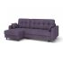 Угловой диван Орлеан цвет фиолетовый