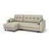 Угловой диван Орлеан цвет бежевый,серый
