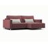 Угловой диван MOON 005 цвет красный,бордовый