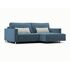 Угловой диван MOON 005 цвет синий,бирюза,голубой