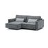 Угловой диван MOON 005 цвет серый