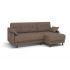 Угловой диван Женева цвет коричневый