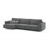 Угловой диван MOON 005 цвет серый