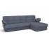 Угловой диван Милан цвет серый,синий