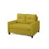 Диван Джерси 1 цвет желтый