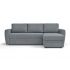 Угловой диван Лакки цвет серый