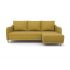 Угловой диван Бьерг цвет желтый