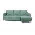 Угловой диван Бьерг цвет зеленый