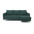Угловой диван Бьерг цвет зеленый
