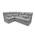 Угловой диван Доменика цвет серый