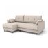 Угловой диван Каролина цвет белый,бежевый