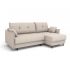 Угловой диван Каролина цвет белый,бежевый