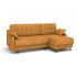 Угловой диван Женева цвет желтый,оранжевый