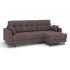 Угловой диван Орлеан цвет коричневый