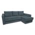 Угловой диван Остин реальное фото образца цвет серый,синий