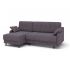 Угловой диван Женева цвет фиолетовый
