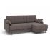 Угловой диван Женева цвет коричневый
