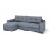 Угловой диван Сиэтл цвет синий,голубой