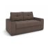 Диван двойной Сиэтл цвет коричневый